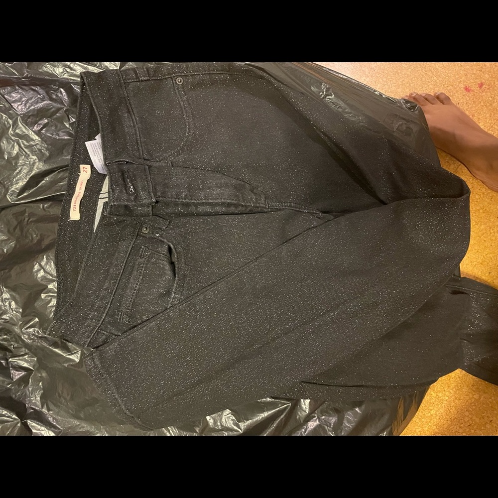 High waist skinny levi womans jeans